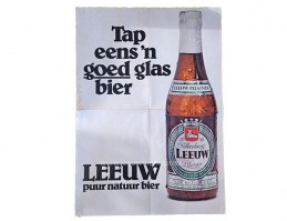 leeuw bier poster 22
